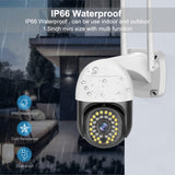 Outdoor HD 2MP 3MP 5MP WIFI IP Camera with Dual Light IP66 Wireless Security CCTV Camera with Lan 1.5 inch Auto Tracking PTZ - V380Pro App - MackTechBiz