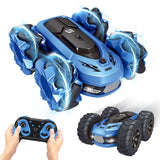 Lateral roll remote control car two in one stunt double-sided high speed car rotation drift racing fo kids Radio Control Toys - MackTechBiz