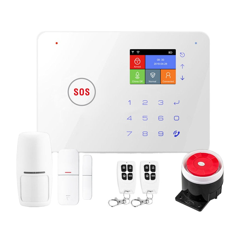 Smart Home WIFI + GSM Alarm System - MackTechBiz