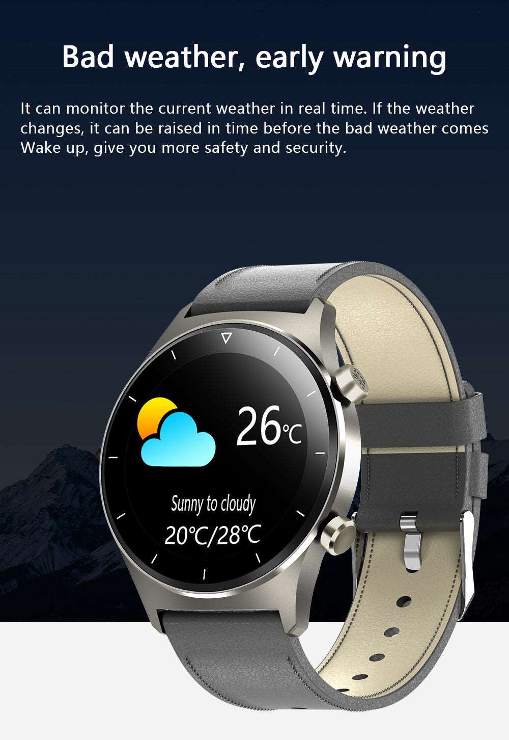 High Quality E13 SmartWatch Waterproof IP68 Call Message Reminder Smart Multi Sport Watch - MackTechBiz
