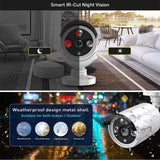 4CH H.265+ 1080p Wireless Home Security CCTV Camera System Surveillance 2MP IP WIFI NVR Kit - TUYA - MackTechBiz