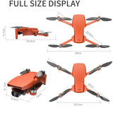 Quadcopter With Camera 4k HD 5G WIFI Drone Brushless FPV Drone 25Mins RC Distance 1km Professional Rc Drone - MackTechBiz