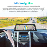 10" 4 Channel Android WIFI Car DVR Camera  4G ADAS GPS Navigation Remote App Full HD 1080P - MackTechBiz
