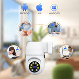 Indoor Wifi IP Baby Camera CCTV 110v-240v PTZ 360 Wireless - V380Pro - MackTechBiz