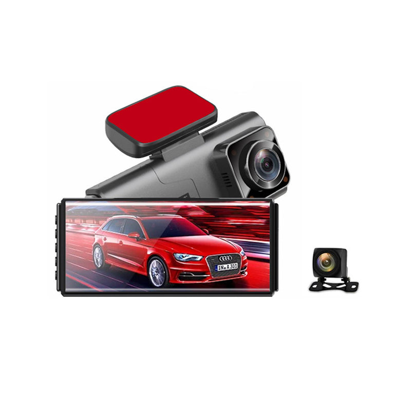 4K Car DVR Dash Camera 4 inch Rear View Mirror Car Video Recorder IMX415 Ultra HD 3840*2160P Dash Cam with Reverse Camera - MackTechBiz
