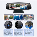 8" 3CH SMART DASH Android 8.1 4G GPS Remote APP  Front Inside Rear Cam - MackTechBiz