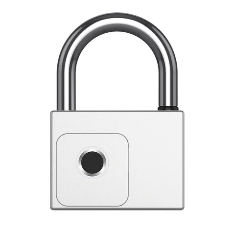 Tuya BLE smart fingerprint padlock IP65 waterproof USB charging key unlock anti-theft bag cabinet door lock - MackTechBiz