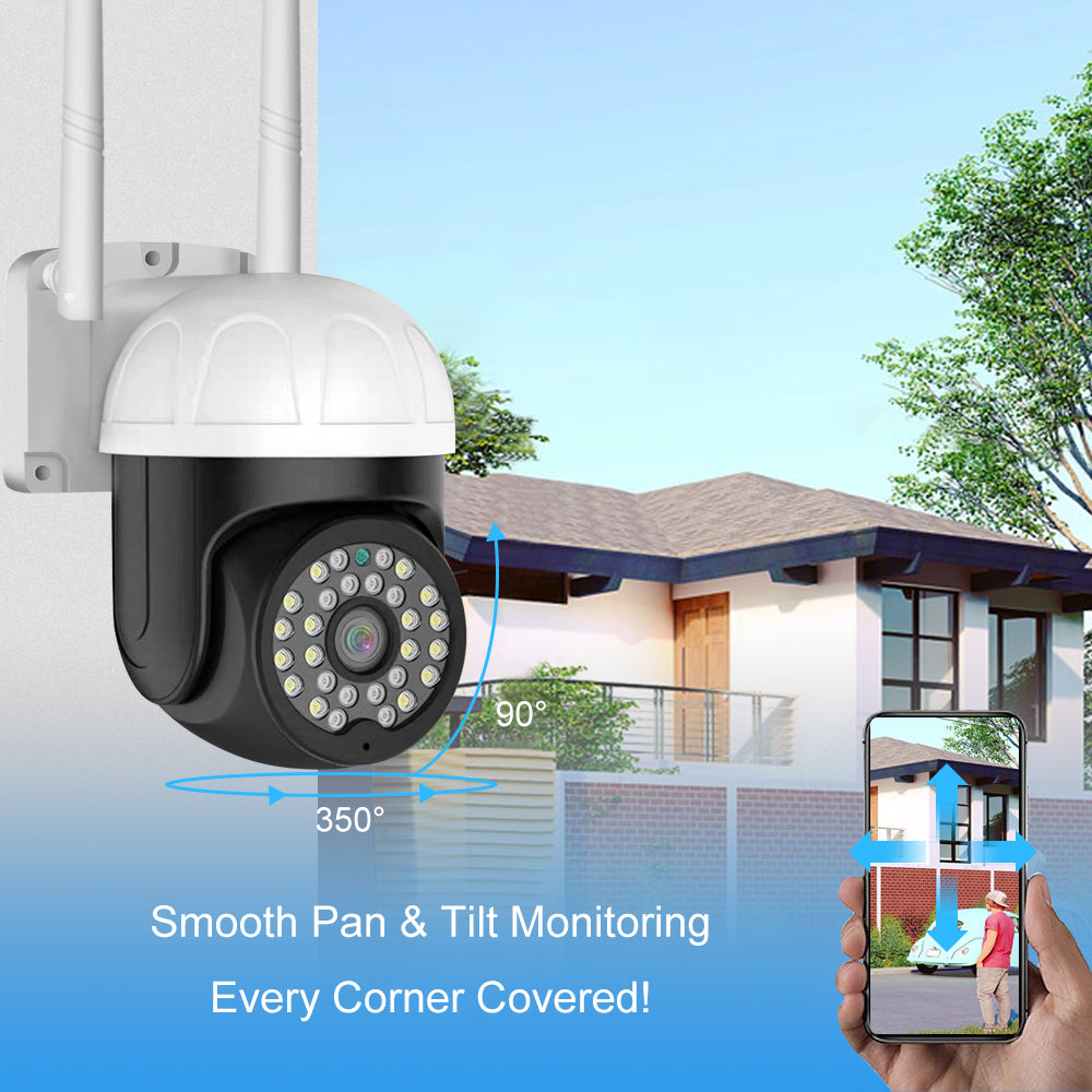 Smart Night Vision Web HD Home 360 PTZ Wireless IP Security WIFI Camera Network Camera - V380Pro - MackTechBiz
