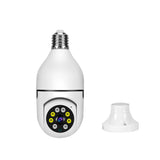 Outdoor/Indoor WIFI Light Bulb Camera Wireless 2MP 3MP E27 Socket Color Night Vision IP Dome Camera IP66 P2P PTZ Camera - V380Pro App - MackTechBiz