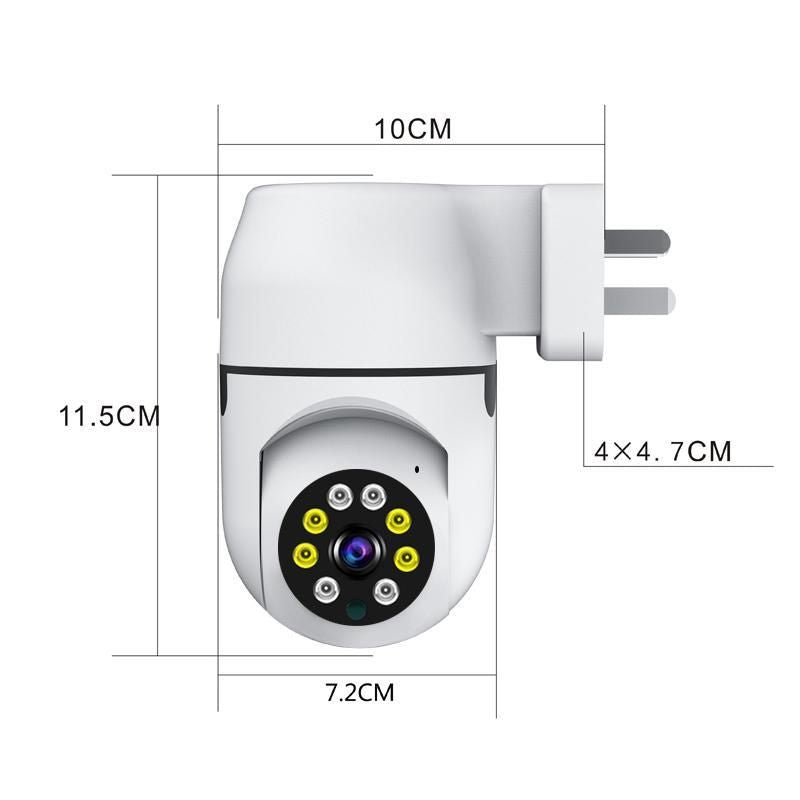 Indoor Wifi IP Baby Camera CCTV 110v-240v PTZ 360 Wireless - V380Pro - MackTechBiz