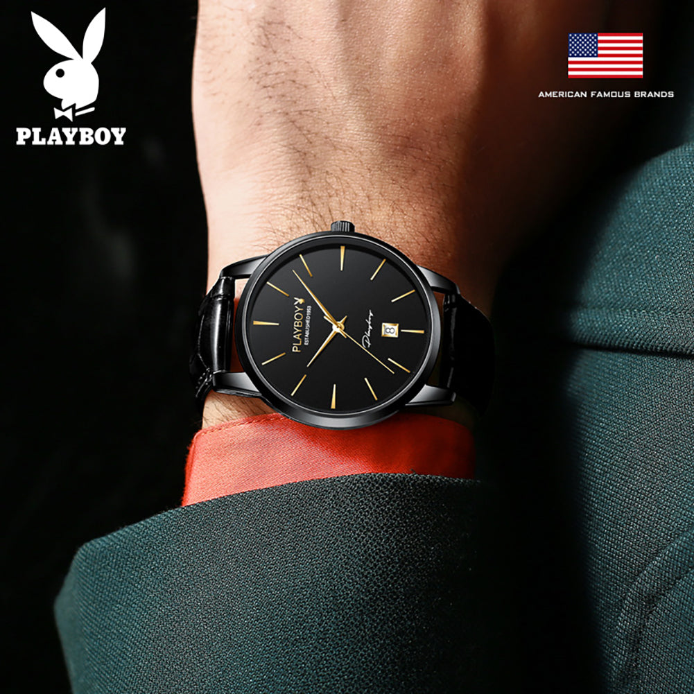 Playboy 2604 Sport Watches Men's Waterproof Luxury Winding Automatic Wristwatch - MackTechBiz