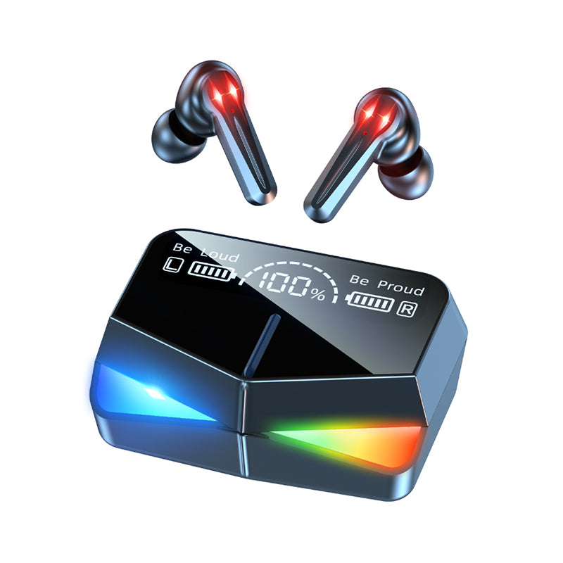 M28 TWS Gaming Earphone 65ms Low-Latency Headphone True Earbud gaming wireless headset for PUBG Call - MackTechBiz