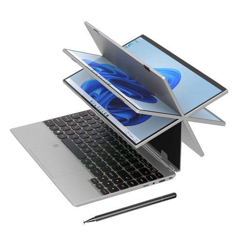 14-inch Multi Form Touch Screen Intel Celeron N5105 16GB RAM Portable 2 in 1Tablet Laptop - MackTechBiz