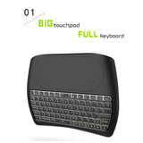 2.4G Wireless Air Fly Mouse Remote TV Remote Keyboard LED Backlight 7 Colors For Smart TV Box Set Top Box - MackTechBiz