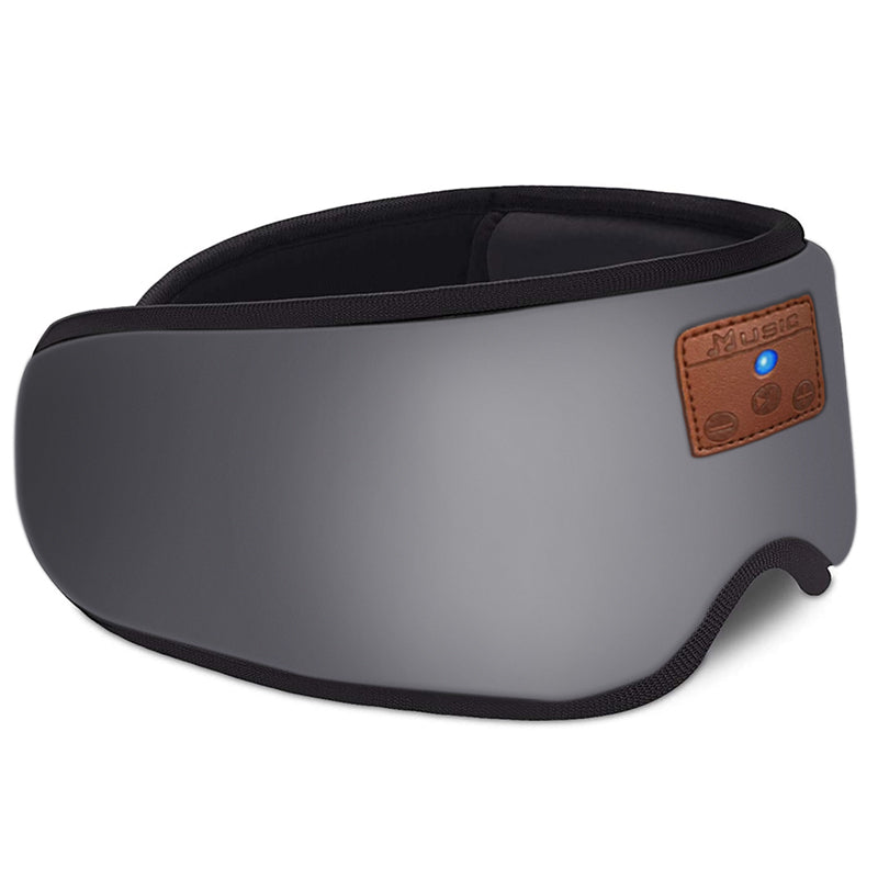 3D Side Sleeping Eye Mask Music Bluetooth Headset Sleep Noise Cancelling Earbuds For Sleeping - MackTechBiz