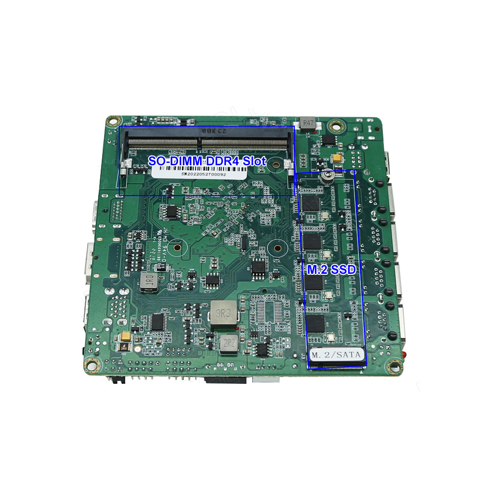 Portable server mini pc J4125 CPU Intel Celeron Processor mini pc linux server DDR4 RAM M.2 slot ssd SIM 3G/4G - MackTechBiz