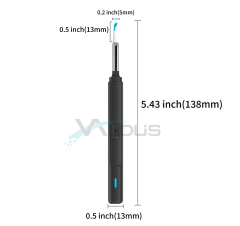 Portable Electric Soft Ear Wax Remover/Cleaner With Camera Endoscope - MackTechBiz