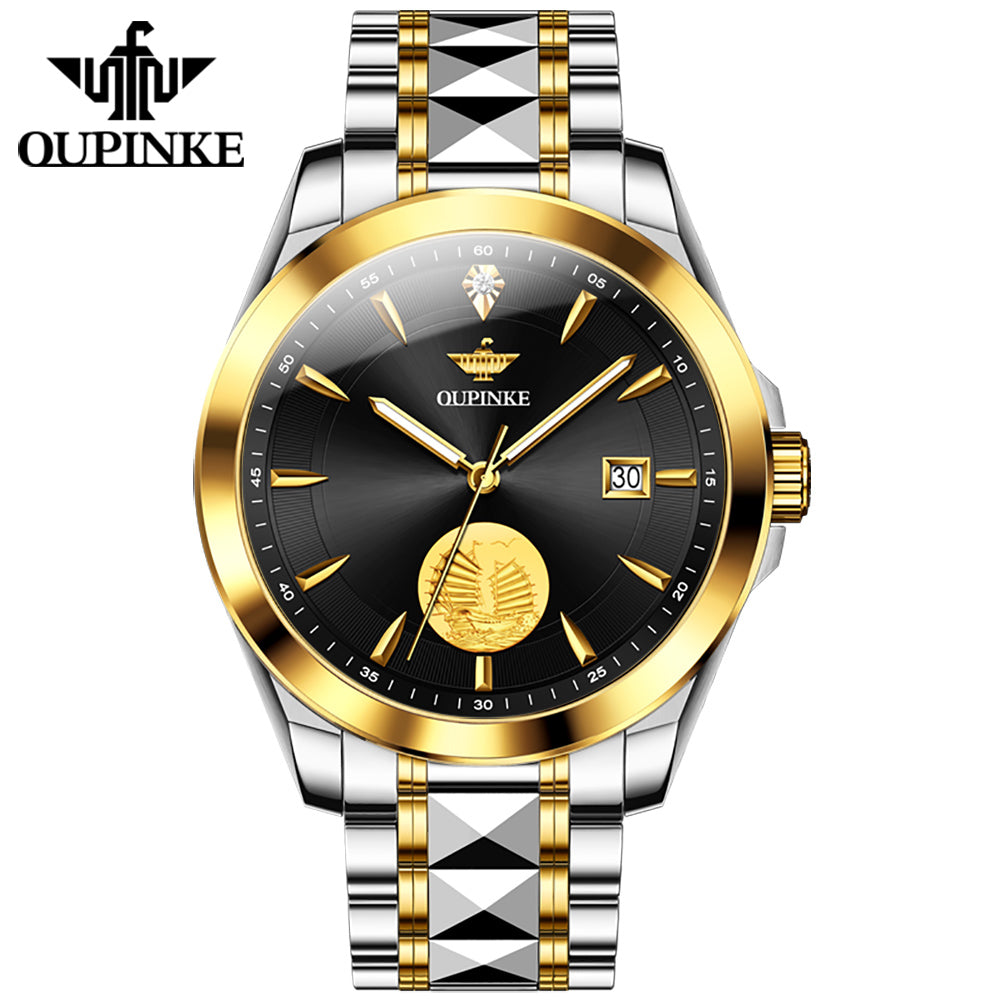 OUPINKE 3226  Classic Top Brand Men's Automatic Tourbillon Mechanical Wristwatch - MackTechBiz