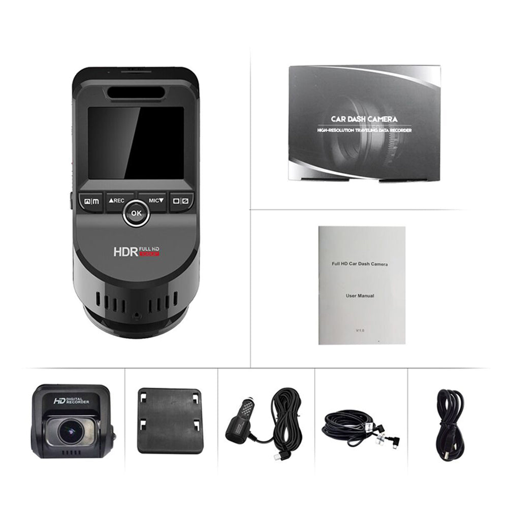 Fashion Quality Universal 1080p Support Night Vision Mini Car Front Camera Video Recorder Mirror Dash Cam - MackTechBiz